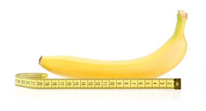 péniszmérés a bővítés előtt egy banán példájával